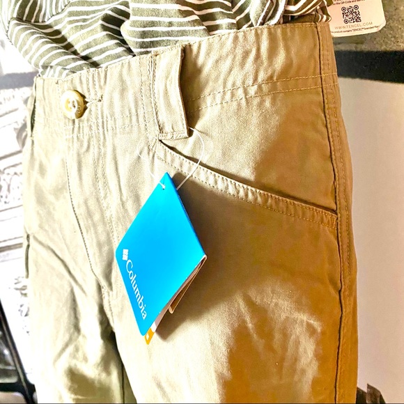 NWT COLUMBIA | Pant Versatile Omni Shade Classic Casual Trail Hiking Sz 2 L - Picture 6 of 14